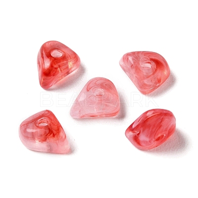 Acrylic Beads OACR-C020-02G-1