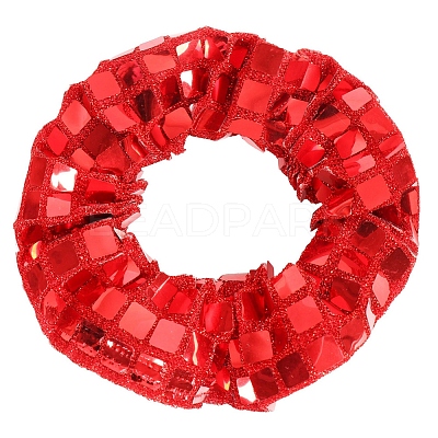 Cloth and Square Large Scrunchie with Flash Slice PW-WGE07D2-03-1
