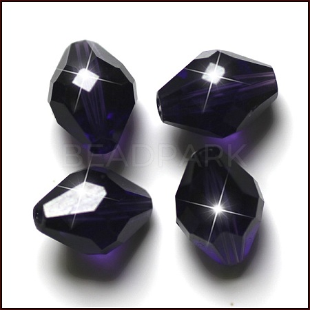 Imitation Austrian Crystal Beads SWAR-F054-11x8mm-27-1
