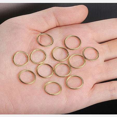 316L Surgical Stainless Steel Hoop Cartilage Earrings WGB51CA-54-1
