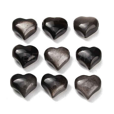 Natural Silver Sheen Obsidian Beads GG-CBA4A3B-C26-02-1