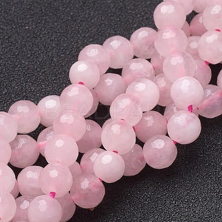 Natural Rose Quartz Beads Strands LS-G-G099-F6mm-15-1