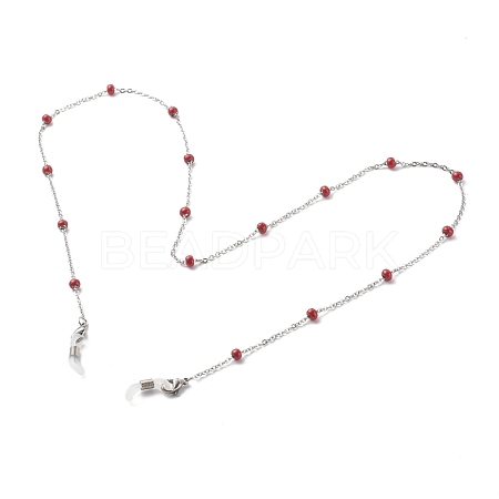 304 Stainless Steel Cable Chain Necklaces AJEW-EH00377-05-1