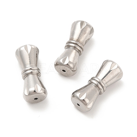 Non-Tarnish 304 Stainless Steel Screw Clasps STAS-D246-02P-1