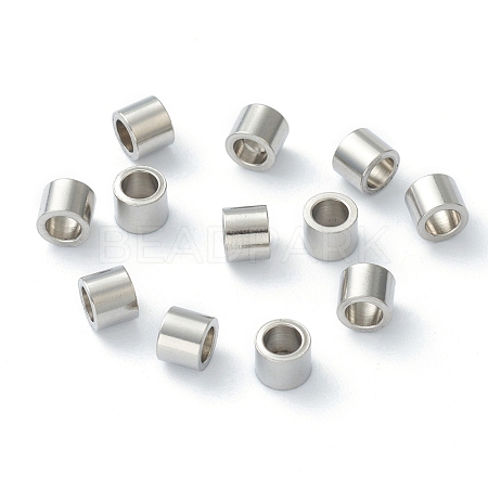 Non-Tarnish 304 Stainless Steel Spacer Beads STAS-B006-17P-B-1