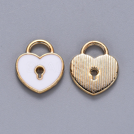 Alloy Enamel Charms X-ENAM-S121-039C-1