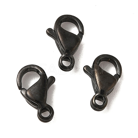 Ion Plating(IP) Polished 316 Surgical Stainless Steel Lobster Claw Clasps STAS-R072-14A-B-1