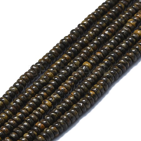 Natural Bronzite Beads Strands G-K245-B03-01-1