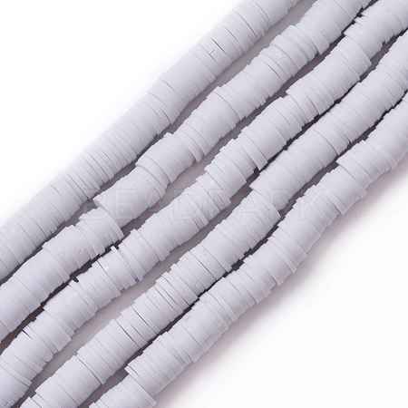 Handmade Polymer Clay Beads Strands CLAY-R089-8mm-Q036-1