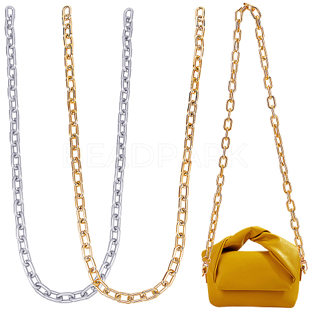   2M 2 Style Handmade CCB Plastic & Acrylic Cable Chains AJEW-PH0003-88-1