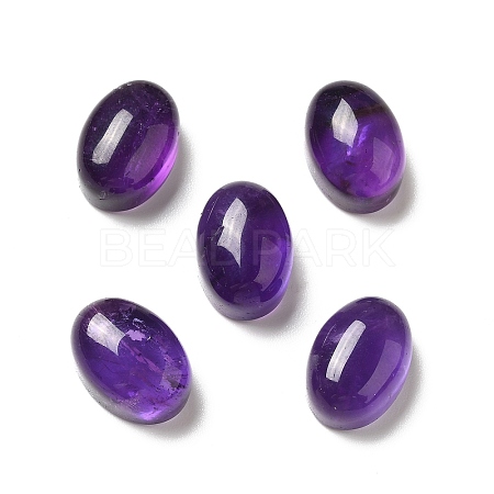 Natural Amethyst Cabochons G-H282-03C-1