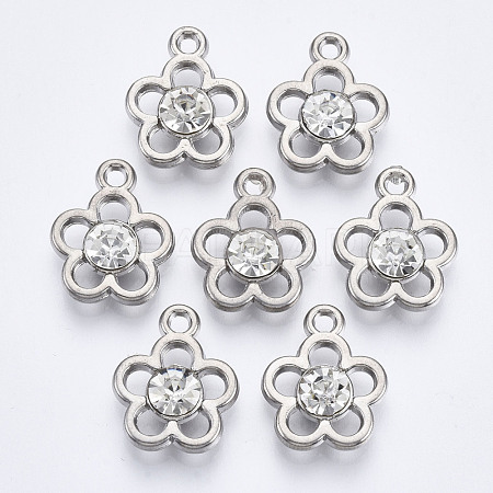 UV Plating Acrylic Pendants PACR-R245-03P-1
