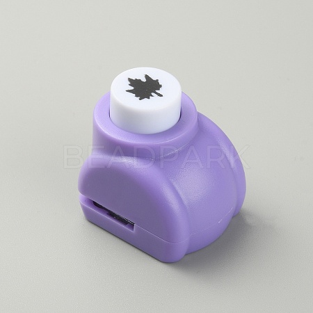 Mini Plastic Craft Punch for Scrapbooking & Paper Crafts AJEW-WH0326-45-1