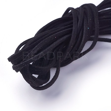 Flat Faux Suede Cord LW-WH0004-23-1