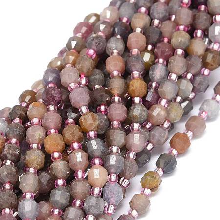 Natural Ruby Beads Strands G-O201B-32-1