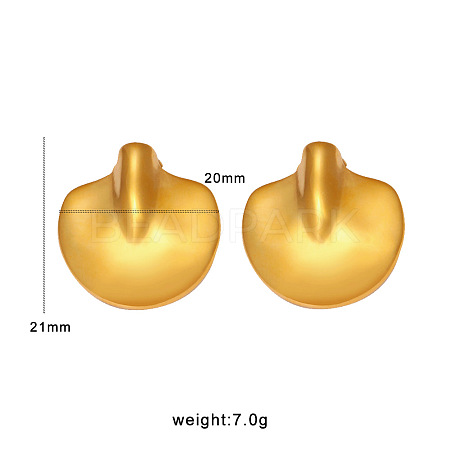 304 Stainless Steel Stud Earrings WG29ED6-06-1