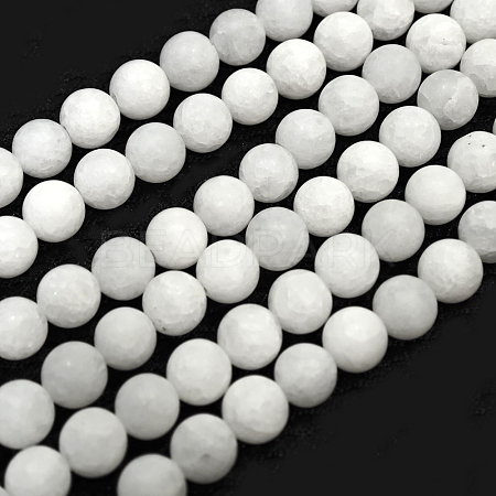 Natural Malaysia Jade Beads Strands X-G-A152-G-8mm-1