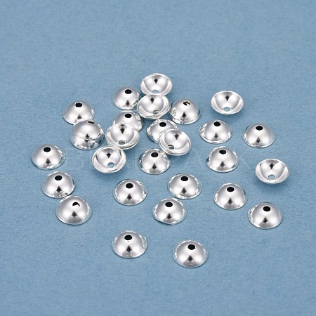 201 Stainless Steel Bead Caps STAS-F040-20D-S-1