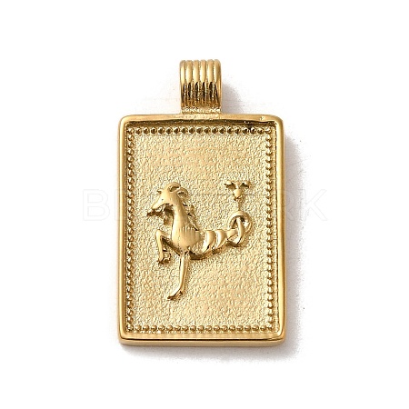 304 Stainless Steel Pendants STAS-L022-306G-08-1