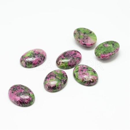 Synthetic Ruby in Zoisite Gemstone Cabochons G-T020-13x18mm-13-1