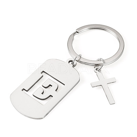 1Pc Stainless Steel Keychains KEYC-TADJ0001-08E-1