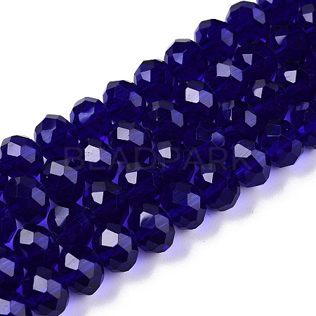 Glass Beads Strands EGLA-A044-T8mm-D06-1