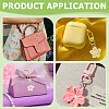 20Pcs 5 Colors Resin Flower Pendant Decorations HJEW-UN0001-27-5