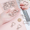 15Pcs Alloy Swivel Clasps FIND-UN0007-75P-4