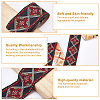 FINGERINSPIRE 12.25M 7 Colors Ethnic Style Polyester Ribbons OCOR-FG0001-23-4