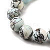 Synthetic Turquoise Beads Strands G-F791-D01-01A-4