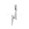 Non-Tarnish 304 Stainless Steel Pendants STAS-G284-24P-1