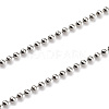Brass Ball Chain Necklaces NJEW-JN02912-04-2