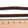 Braided Leather Cord with Core WL-F009-5mm-03-3