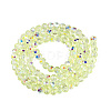 Transparent Glass Beads Strands EGLA-N016-6mm-07-2