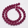 Natural & Dyed Malaysia Jade Bead Strands G-A146-8mm-A15-2