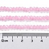 Baking Paint Imitation Jade Glass Bead Strands X-DGLA-A034-J4MM-A26-3