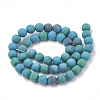 Synthetic Chrysocolla Beads Strands G-T106-193-3