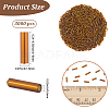 3000Pcs Glass Bugle Beads SEED-PA0001-13A-2