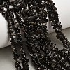 Natural Silver Sheen Obsidian Beads Strands GG-CBAE051-A03-02-1