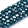 Opaque Glass Beads Strands LS-EGLA-A035-P4mm-A36-1