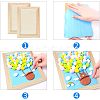 Wooden Painting Frames TOOL-WH0118-18-4