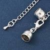 Brass Chain Extender KK-K001-6mm-S-2