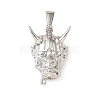 304 Stainless Steel Pendants STAS-F363-09P-1