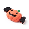 Halloween Theme Opaque Resin Cabochons RESI-D066-A04-2