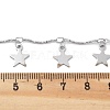 304 Stainless Steel Link Chains CHS-U002-05P-09-3