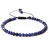 Adjustable Women's Sodalite Beaded Bracelet CN3407-17-1