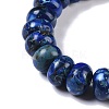 Dyed Synthetic Imperial Jasper Beads Strands G-P529-E01-A08-2