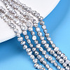 Natural Cultured Freshwater Pearl Beads Strands PEAR-N014-03I-1