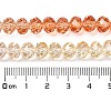 Transparent Painted Glass Beads Strands DGLA-A034-T6mm-A20-4