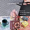 Plastic Mesh Canvas Sheets LS-KY-WH0020-75-6